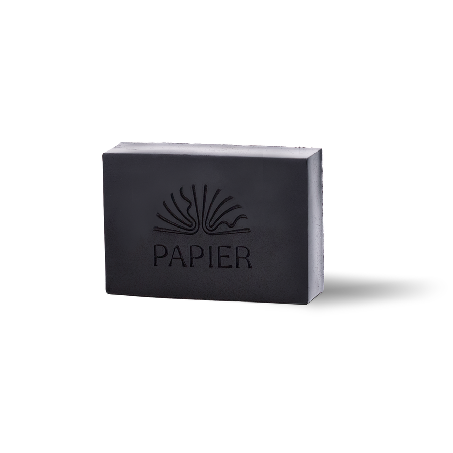 Signature Branded™ Rectangle Bar Soap – Black