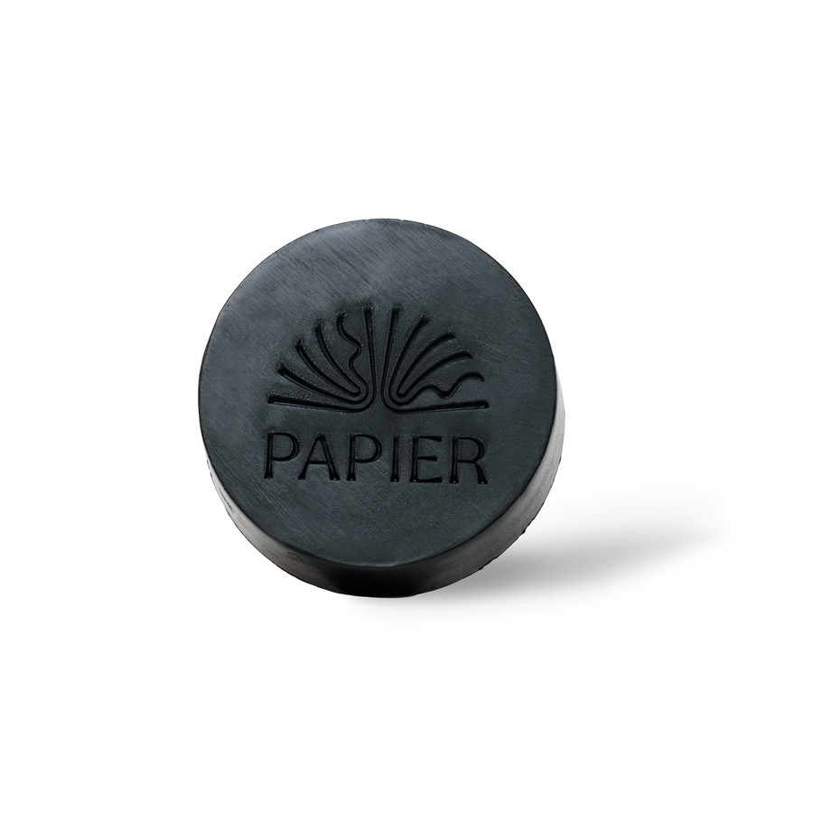 Signature Branded™ Round Bar Soap – Black