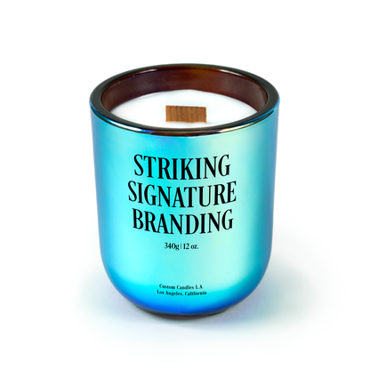Sample: Custom Branded Candle – 12 oz Signature