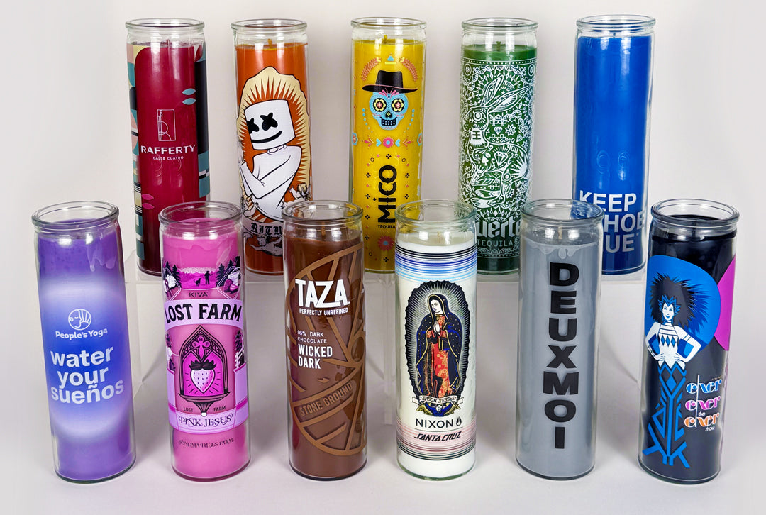 Prayer Candle - Single Branded Sample