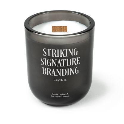 Sample: Custom Branded Candle – 12 oz Signature