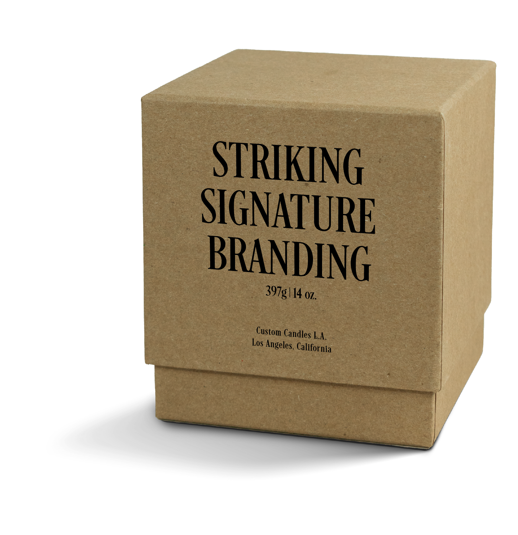 Sample: Custom Branded Candle – 12 oz Signature