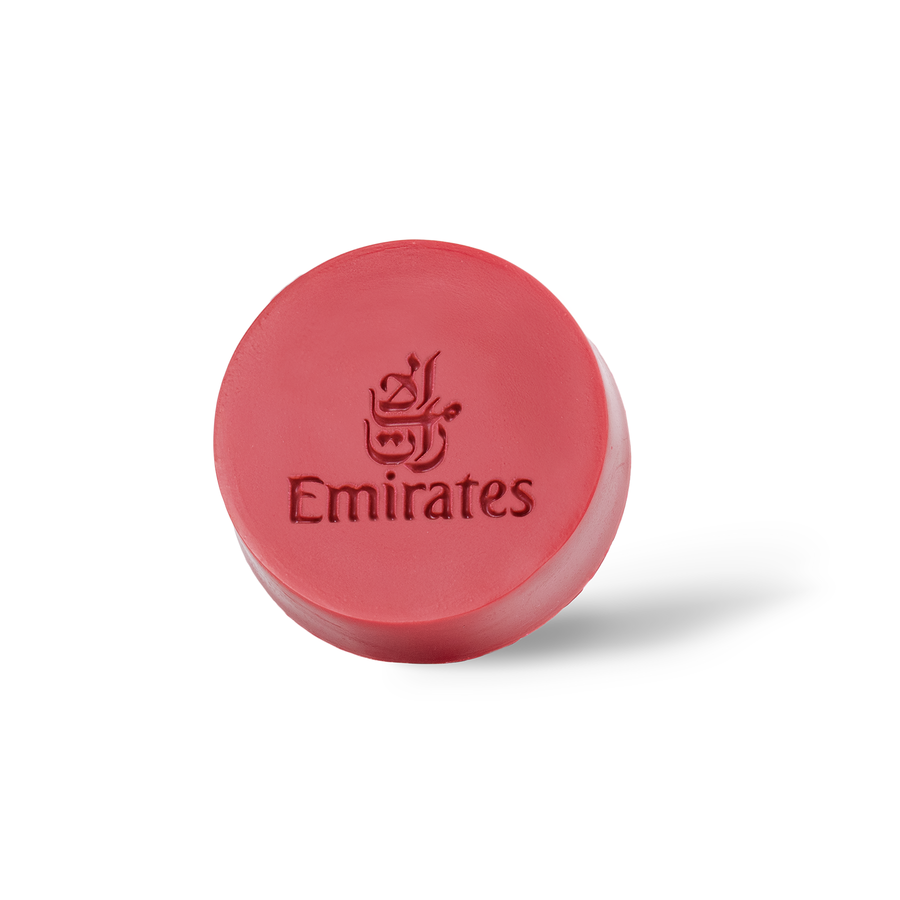 Signature Branded™ Round Bar Soap – Red